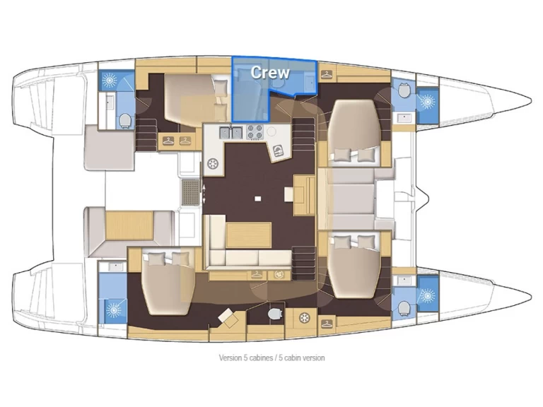 Wynajmij Lagoon Lagoon 52 w Sant Antoni de Portmany