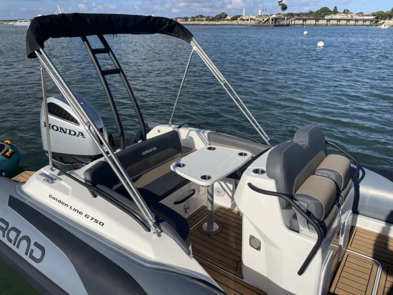 Łódż półsztywna do wynajmu w Cap Ferret w najlepszej cenie