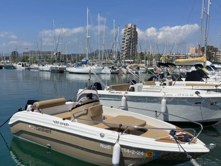 Wynajem Motorówka Mareti z patentem 