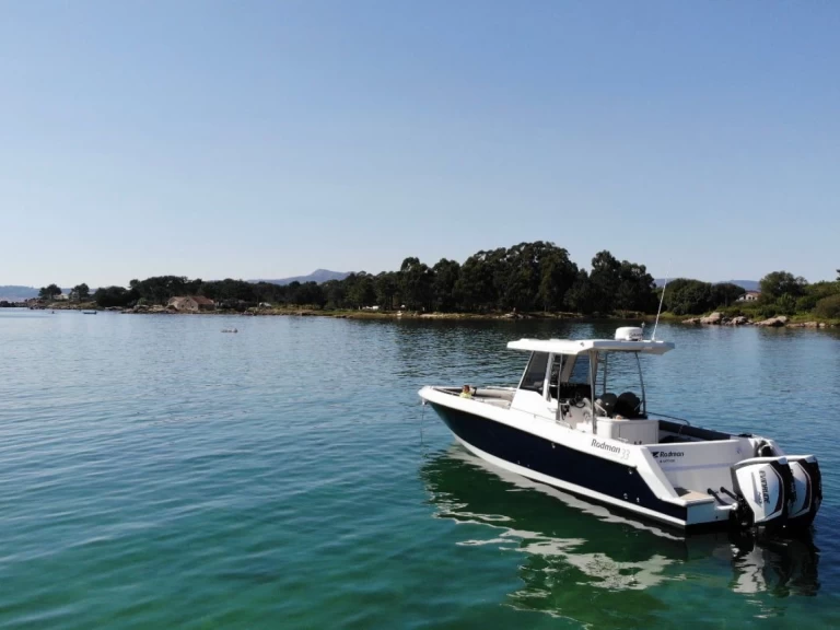 Wynajem Motorówka Rodman z patentem 