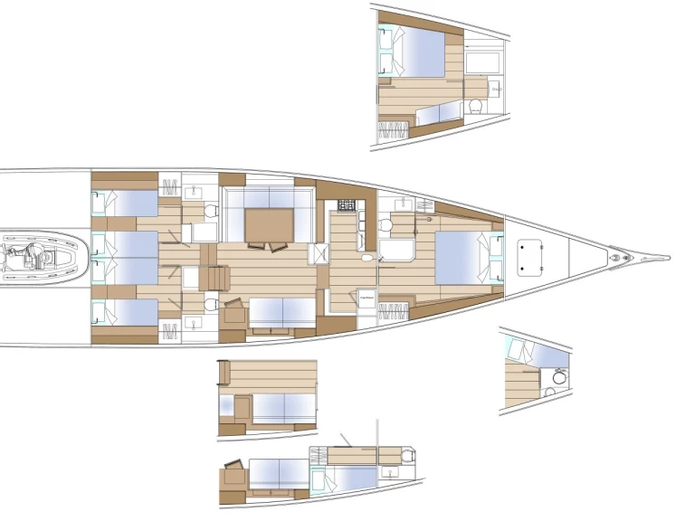 Żaglowiec do wynajmu w Pirovac w najlepszej cenie