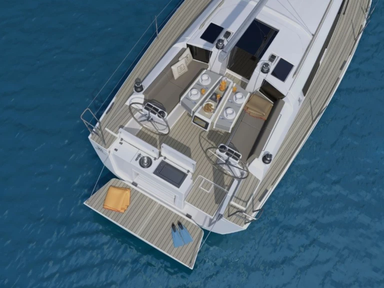 Wynajem Żaglowiec Dufour z patentem 