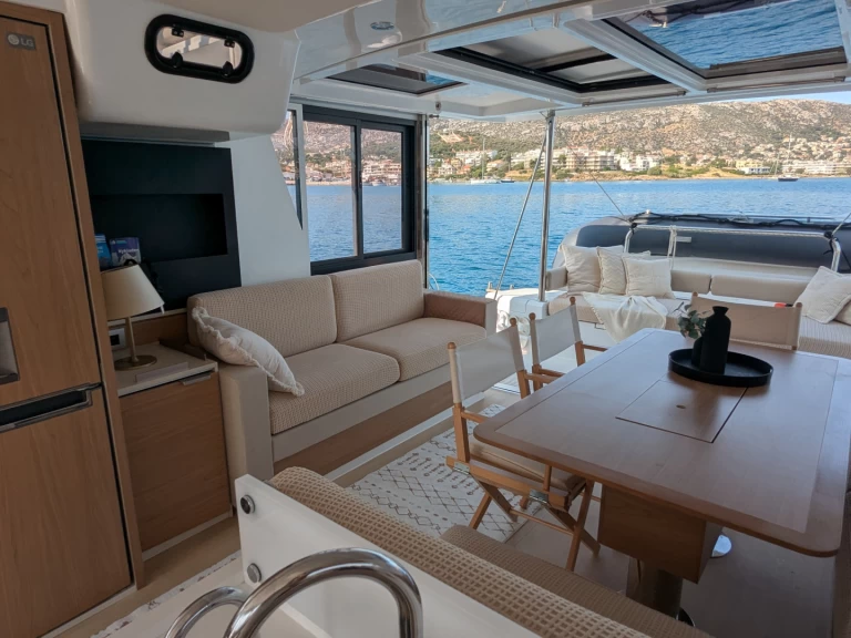 Wynajem Katamaran w Lavrio - Bali Bali 4.2 open space Onwer's version