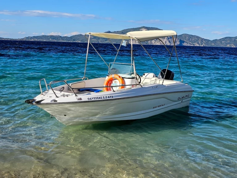 Wynajem Motorówka Olympic z patentem 