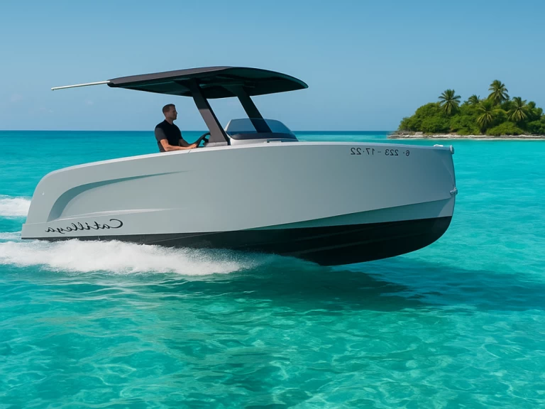 Boats mak Cattleya X6 między profesjonalistami a osobami prywatnymi w Cala Llonga