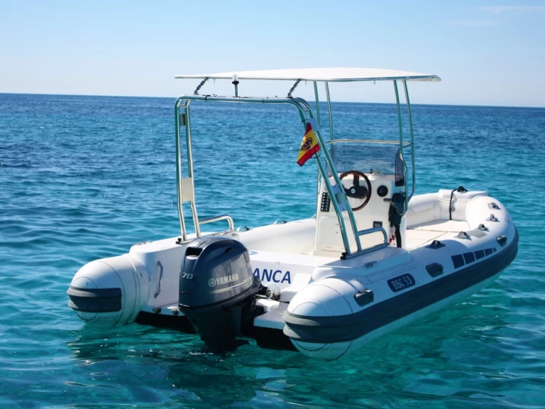 Wynajem Łódż półsztywna w Fornells - Colzani-Ricambi BSC53