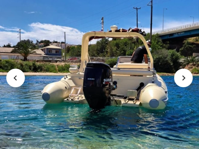 Wynajem Łódż półsztywna w Néa Potídhaia - Solemar S650