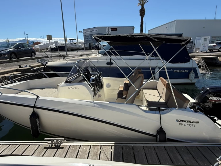 Wynajmij Quicksilver Activ 605 Open w Saint-Cyprien