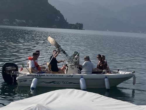 Wynajem łodzi Brusimpiano tanio Capelli 500 Open