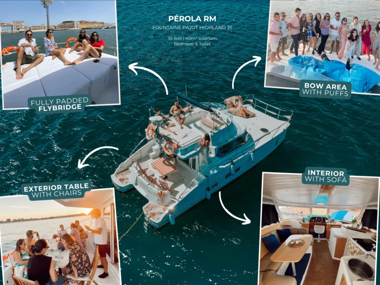 Wynajem łodzi Lizbona tanio Highland 35