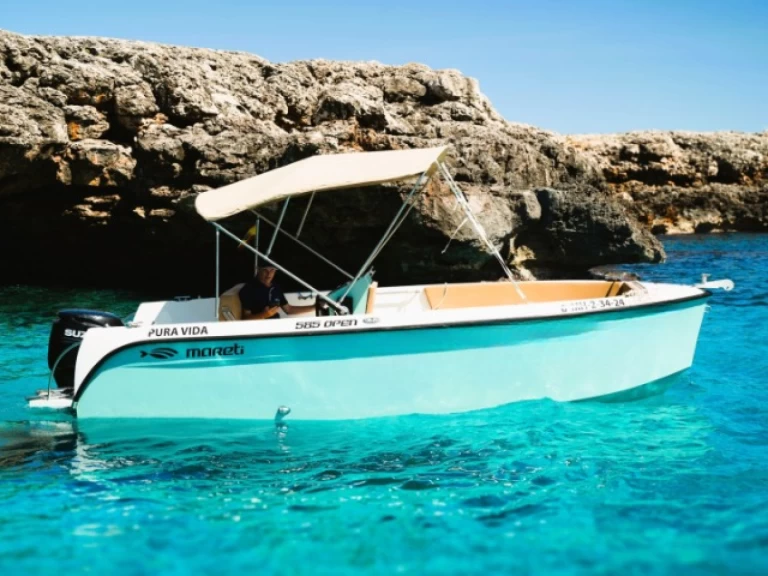Wynajem łodzi Mareti 585 Open w Ciutadella de Menorca na SamBoat 