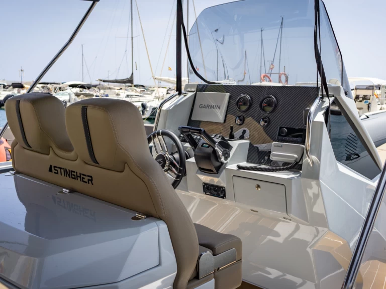 Wynajem Łódż półsztywna Italboats z patentem 