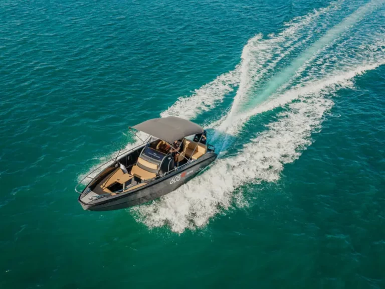 Oceanmaster 605 między profesjonalistami a osobami prywatnymi w Port d'Alcudia