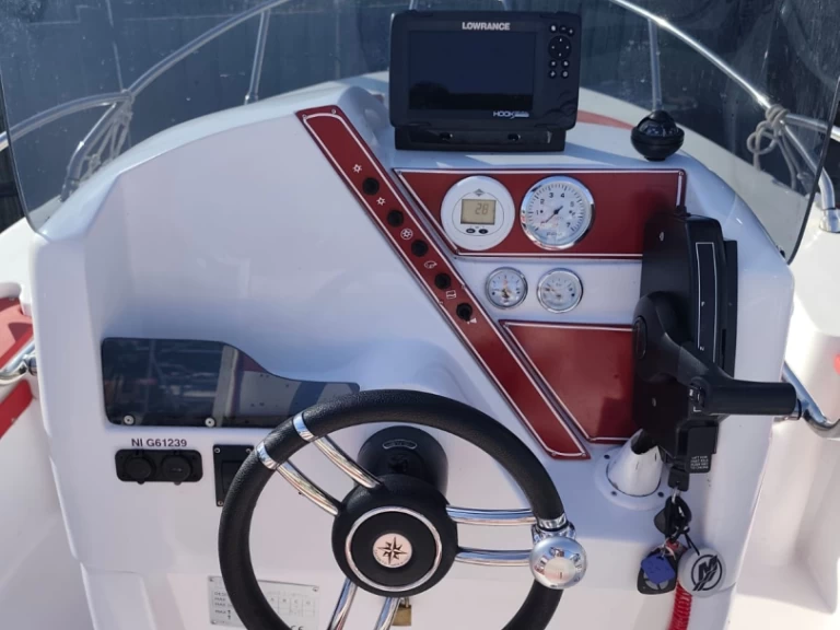 Wynajem Motorówka Blumax z patentem 