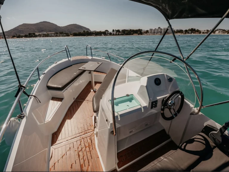 Oceanmaster 470 między profesjonalistami a osobami prywatnymi w Port d'Alcudia