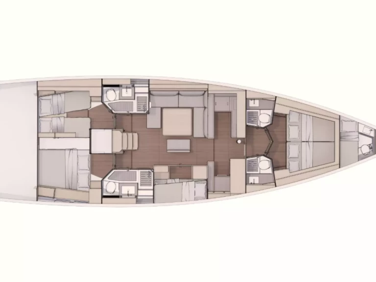 Wynajem łodzi Cugnana Verde tanio Dufour 530