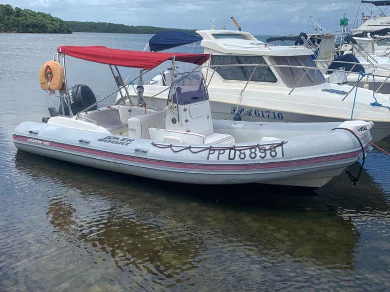 Joker Boat Coaster 600 między profesjonalistami a osobami prywatnymi w Saint-François