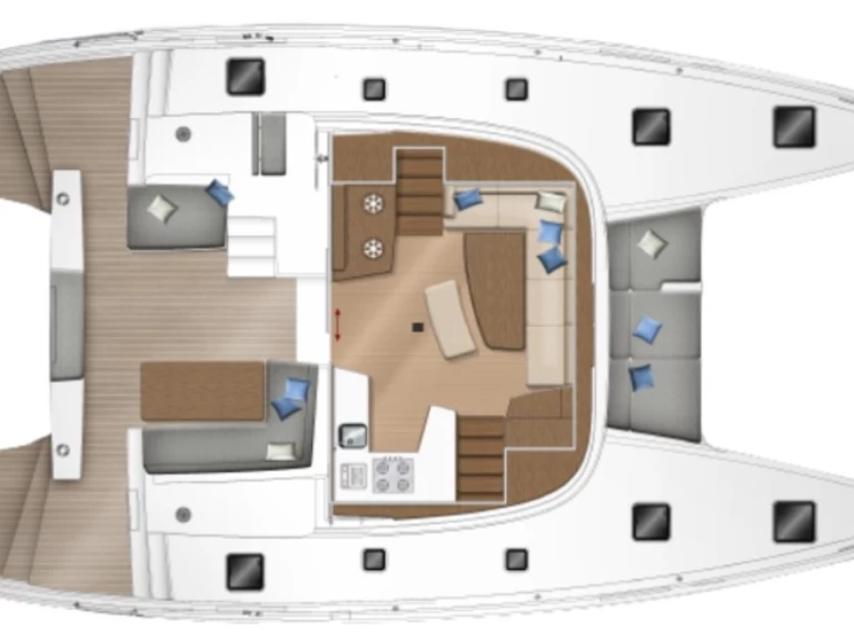 Wynajem w Le Marin- Lagoon Lagoon 42 na SamBoat