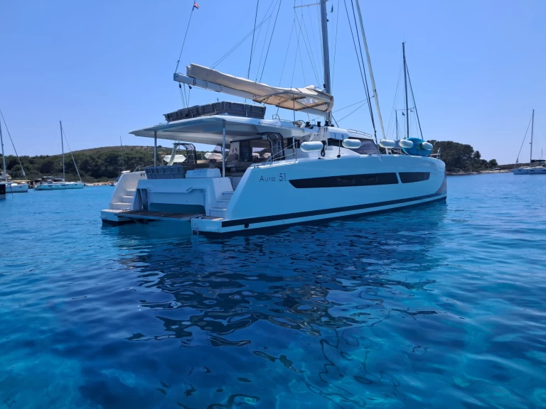 Wynajem łodzi Fountaine Pajot Aura 51 w Donji Seget na SamBoat 