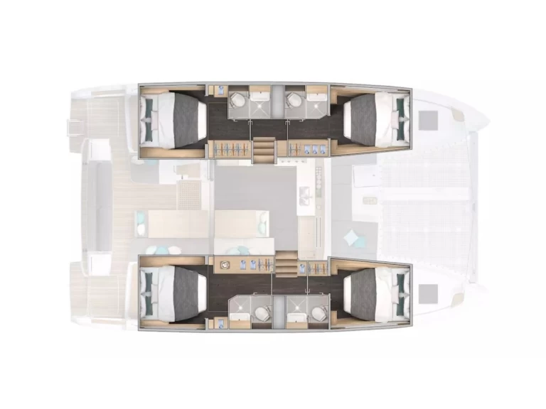 Katamaran do wynajmu w Cugnana Verde w najlepszej cenie