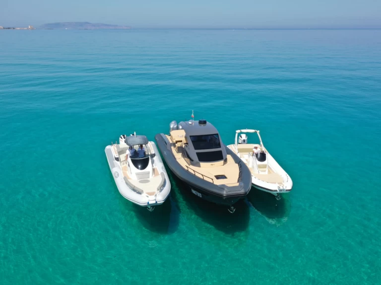 Wynajem łodzi Trapani tanio WAVE 35