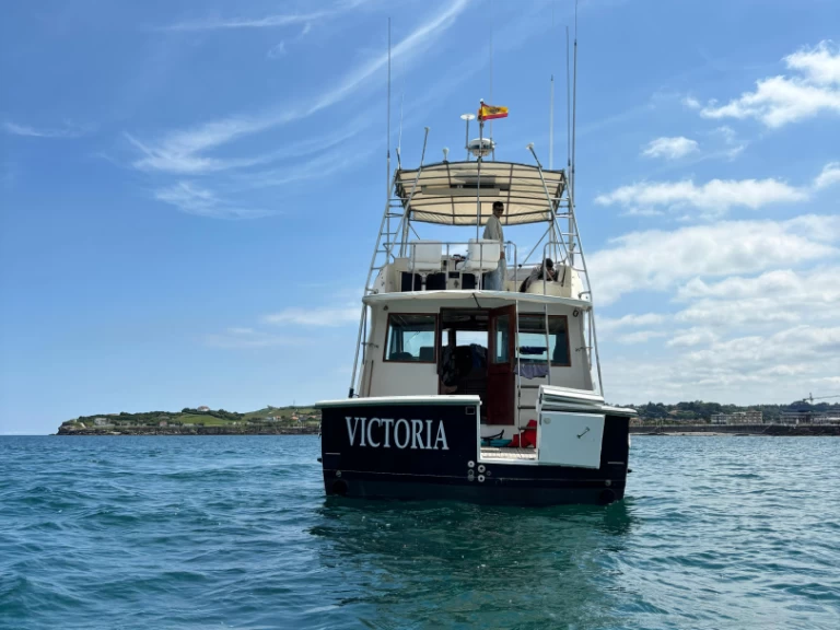 Wynajem łodzi Gijón tanio Hatteras 46 convertible