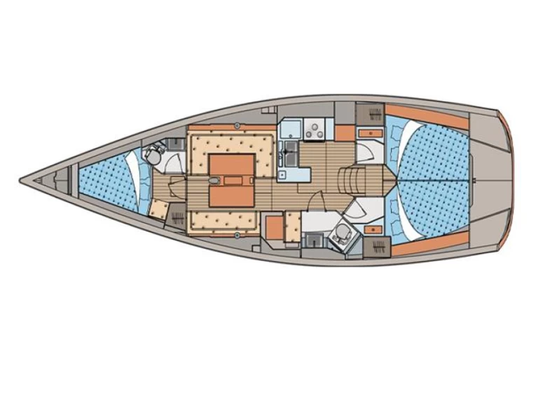 Wynajmij Żaglowiec z lub bez skippera Elan w Marina Baotić