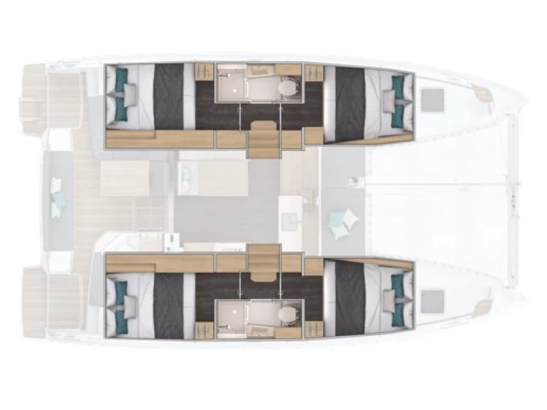 Wynajmij Katamaran z lub bez skippera Lagoon w Ajaccio