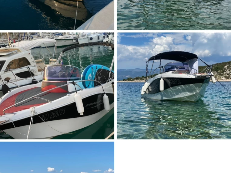 Wynajmij Okiboats Barracuda 595SD w Krk