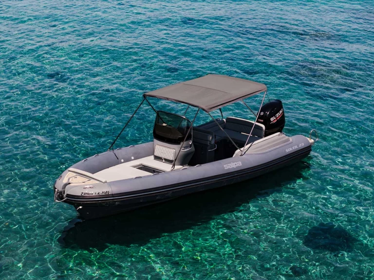 Wynajem Łódż półsztywna Salpa z patentem 