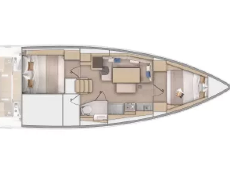 Wynajem Żaglowiec w Furnari - Bénéteau Oceanis 37.1