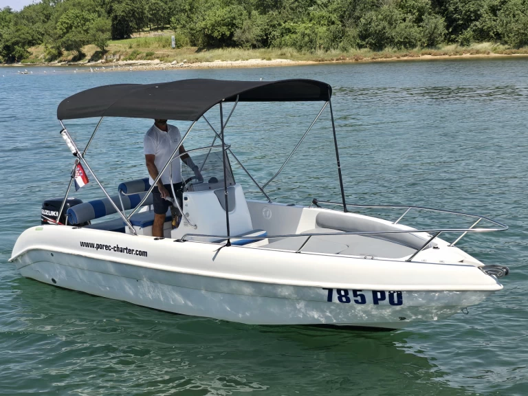 Wynajem Motorówka Holiday z patentem 