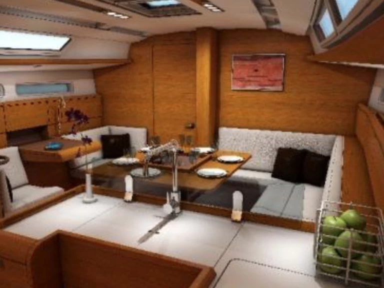 Wynajem Żaglowiec Jeanneau z patentem 