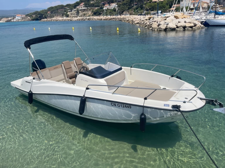 Wynajem w La Madrague- Quicksilver Activ 675 Open na SamBoat