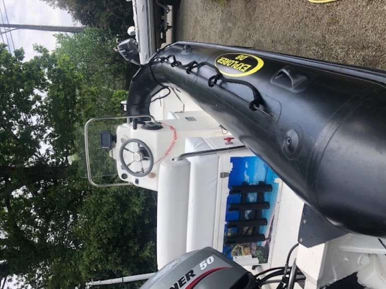 Wynajem Łódż półsztywna Bombard z patentem 