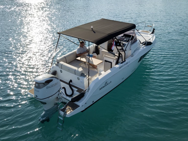 Wynajem Motorówka Mingolla z patentem 