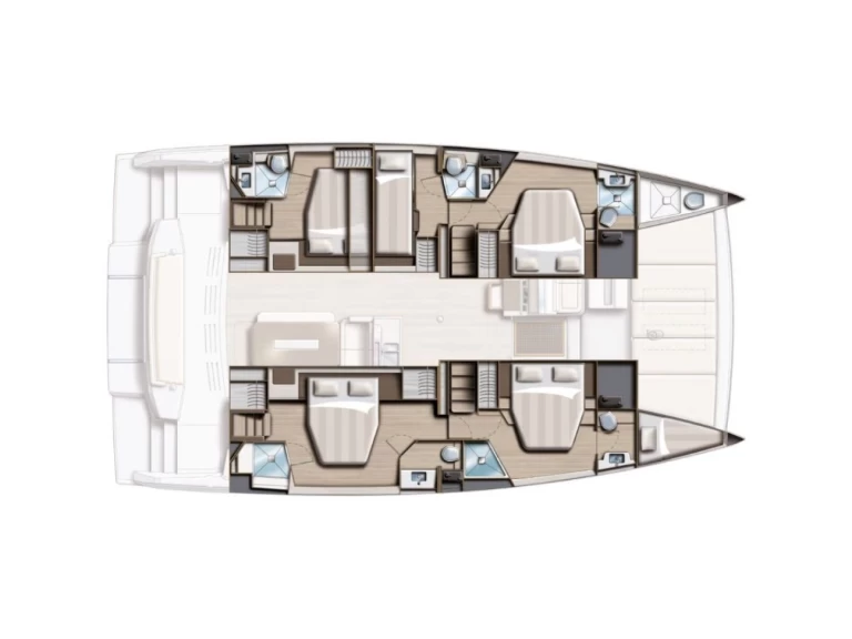 Wynajmij Katamaran z lub bez skippera Bali w Lavrio