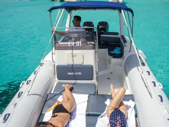 Wynajem Łódż półsztywna w Santa Teresa Gallura - Mar-Co twenty seven