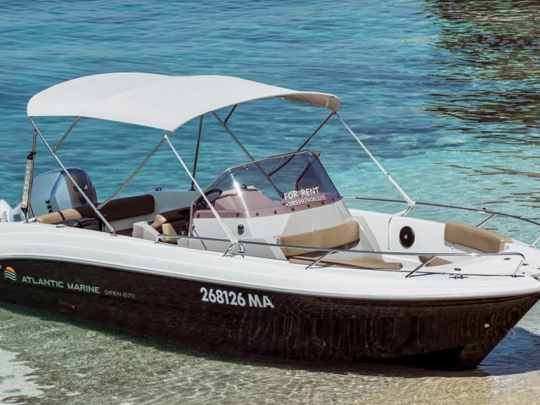 Wynajem Motorówka w Podgora - Atlantic open 670