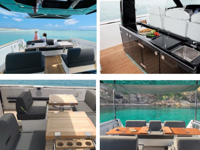 Wynajem łodzi Ibiza Town tanio Fjord 44 Open