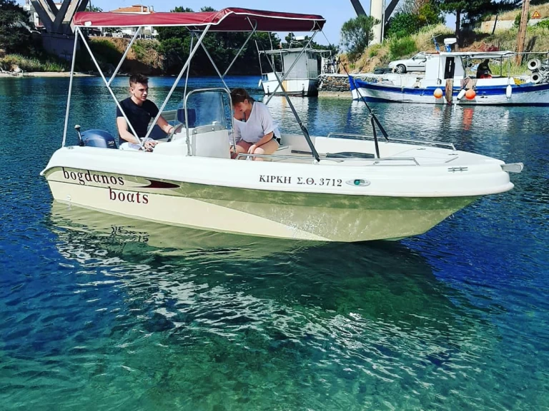 Wynajmij Karel 4,90 w Néa Potídhaia