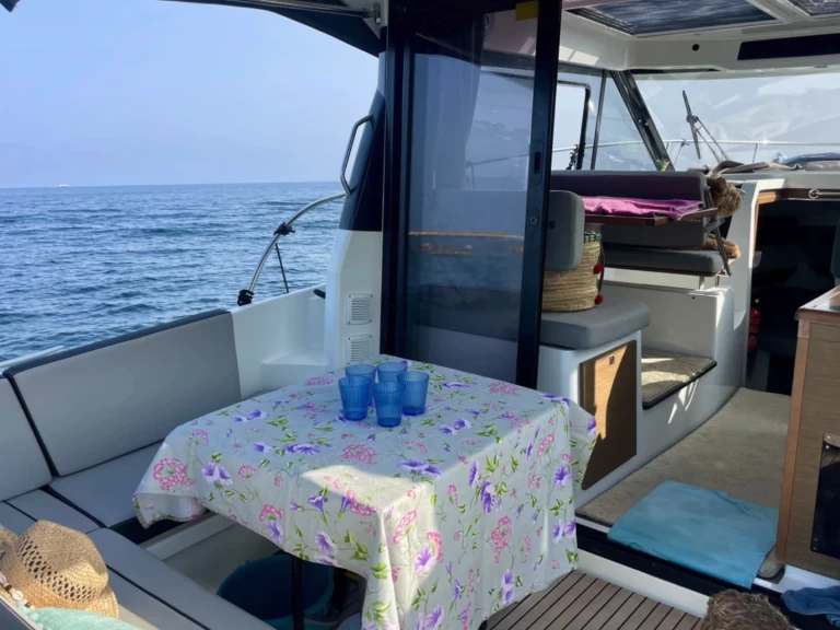 Jeanneau Merry Fisher 895 Cruiser między profesjonalistami a osobami prywatnymi w Mandelieu-la-Napoule