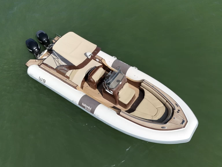 Wimbi Boats W9 między profesjonalistami a osobami prywatnymi w Lège-Cap-Ferret