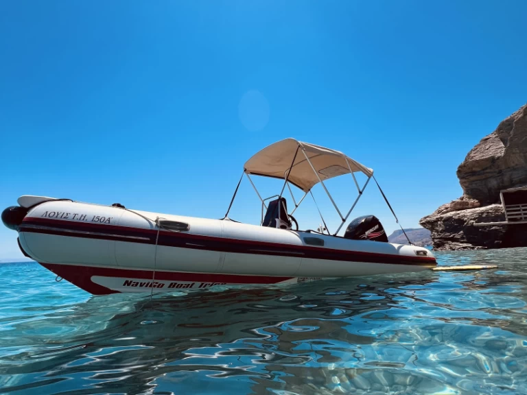 Wynajem Łódż półsztywna w Káto Goúves - Hnc Rib 550