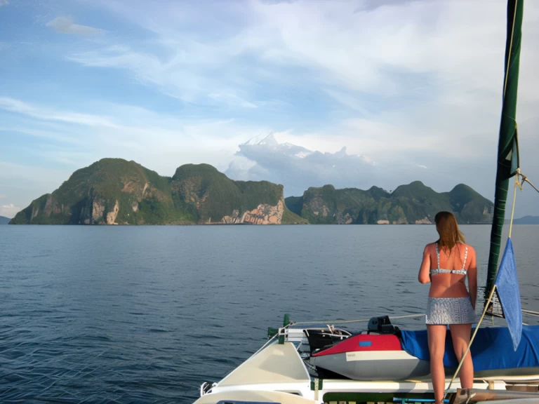 Wynajem Katamaran Wharram z patentem 