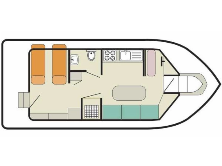 Wynajem łodzi Douelle tanio Cirrus A