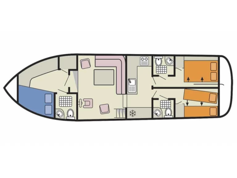 Wynajem łodzi Le Boat Continentale w Nieuwpoort na SamBoat 