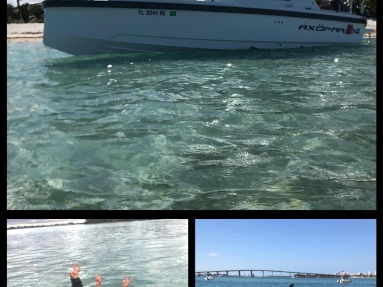 Axopar 24 HT między profesjonalistami a osobami prywatnymi w Riviera Beach