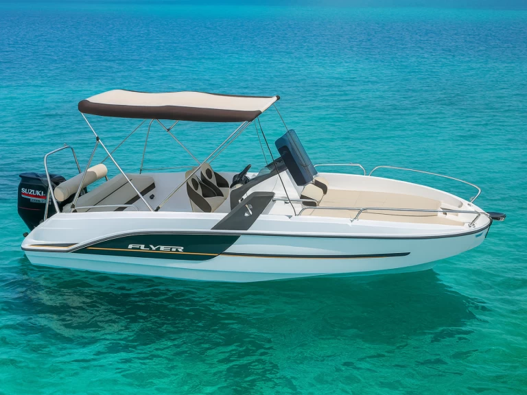 Wynajem Motorówka Bénéteau z patentem 