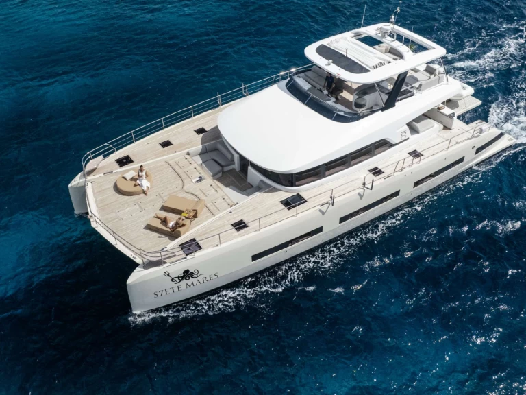 Wynajem łodzi Brytyjskie Wyspy Dziewicze tanio SIETE MARES